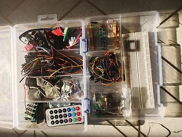 Комплектующие для ПК: Набор Arduino UNO с инструкцией — полный комплект для обучения и — 8