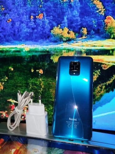 чехол для редми 9 с: Redmi, Redmi Note 9S, Колдонулган, 128 ГБ, түсү - Көк, 2 SIM — 4