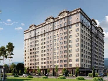 малосемейки в рассрочку бишкек: 1 комната, 42 м², Элитка, 6 этаж, ПСО (под самоотделку) — 1