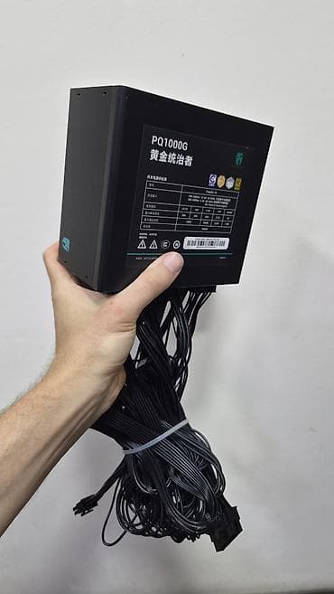 Блок питания, Новый, DeepCool, 1000 Вт, Gold, 1000 Вт at lalafo.kg Блок питания, Новый, DeepCool, 1000 Вт, Gold, 1000 Вт
