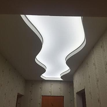 золото колье: Натяжной потолок Матовое Монтаж — 2