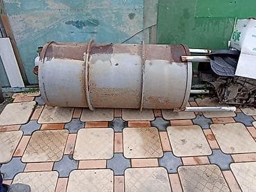 бетонирование двора: Бочка 250л для отопления. Бак от танка — 2