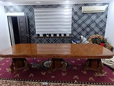 Стол для зала, Раскладной, Прямоугольный