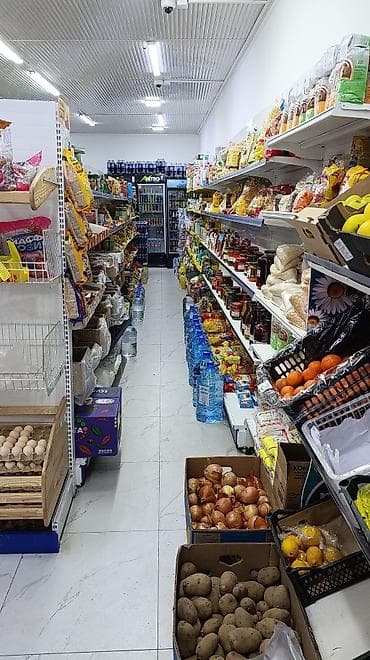 магал: Продаётся готовый продуктовый магазин в 5 микрорайоне. Площадь — 75 — 6