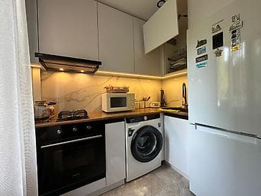 Батирлер: 1 бөлмө, 40 м², 6-мкр 104-серия, 2 кабат, Жаңы ремонт — 5