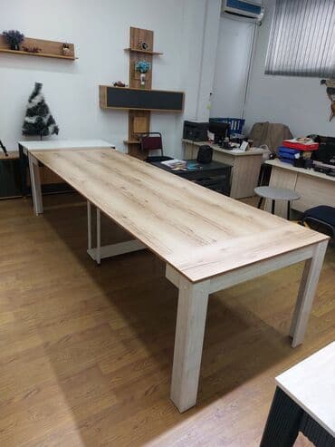 раздвижной обеденный стол: 3 метровый стол трансформер "Швейцар" Длина: от 48 см до 3 метра (в — 7