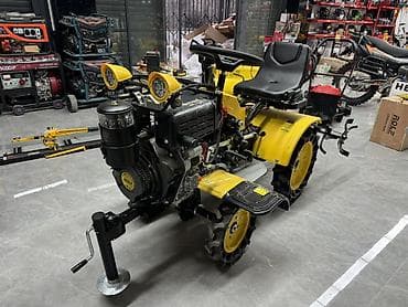 картофелесажалка: Минитрактор-мотоблок ROLF, дизель 10 л.с. Описание: - Компактный — 3