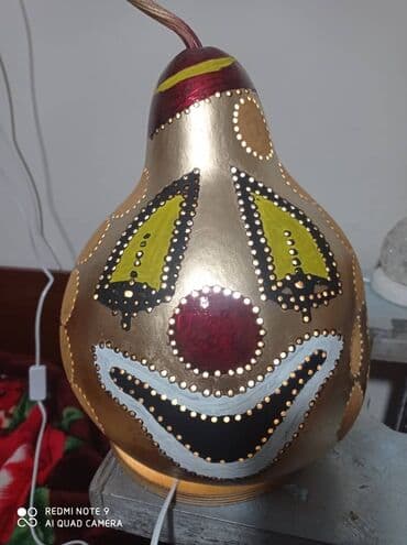 синий лампа: Светильник ночник ручная работа экологически чистыйоригинальные лампы — 6