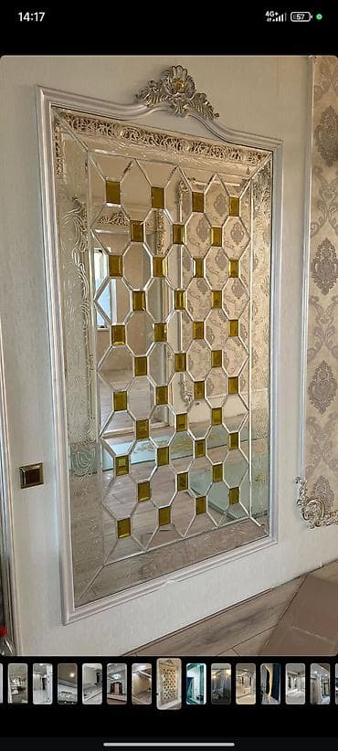 Зеркальные панели и декоративные зеркальные стены с фацетом на заказ