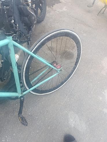 фиксы велики: Фикс‑байк (single speed) без тормозов iron - Рама: стальная — 6