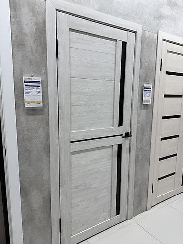 кедр: Межкомнатная дверь - Цвета: дуб нордик, темный кипарис, кедр снежный — 2