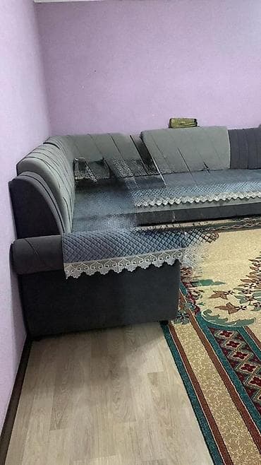 Угловой диван, C подушками — 2