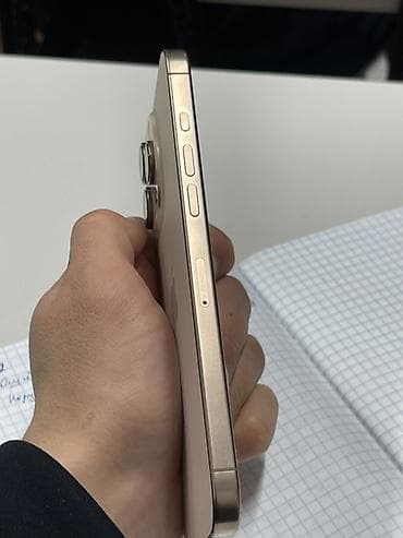 iphone 3g: IPhone 16 Pro Max, Б/у, 256 ГБ, Desert Titanium, 99 % — 2