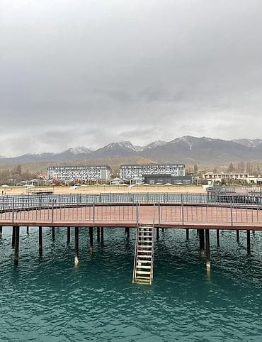 Иссык-Куль 2026: Квартира, Novel Hotel & apartments ЦО Novel, Корумду, Детская площадка, Парковка, стоянка, Охраняемая территория — 9