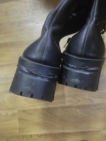 Мырзалардын бут кийими: Эркектердин ботинкеси, 43, Balenciaga, Колдонулган, түсү - Кара, Акылуу жеткирүү — 5