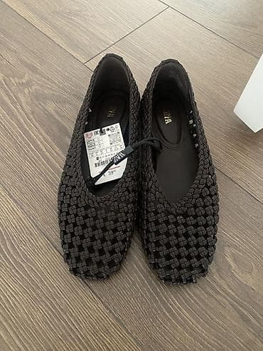 mango 37: Лоферы, 35, Zara, Новый, цвет - Коричневый, Самовывоз — 2