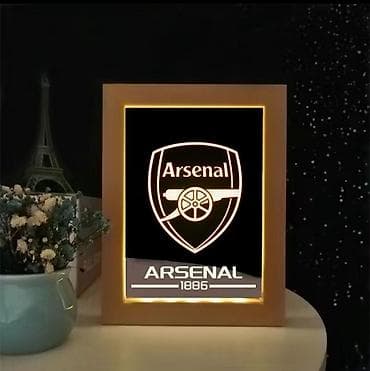 metta samurai: Светодиодный ночник с логотипом футбольного клуба, отличный подарок — 3