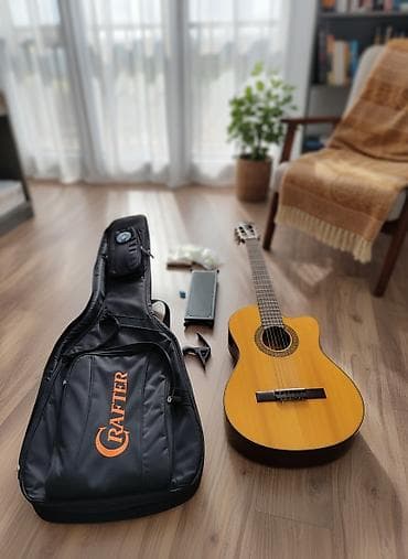 Продаю уникальную акустическую гитару Tagima Madrid В комплекте