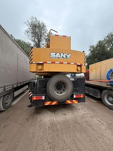 водитель самосвалы: Автокран SANY на шасси 8×4 - Производитель: SANY - Тип: автомобильный — 6
