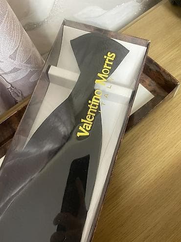 очки для зрения цены: Галстук Valentino Morris (Italy) Упаковка в подарок - Цвет: чёрный - — 2