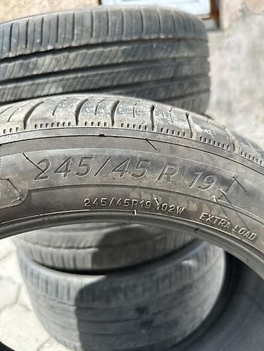 r20: Шины 245 / 40 / R 19, Лето, Б/у, Комплект, Michelin — 5