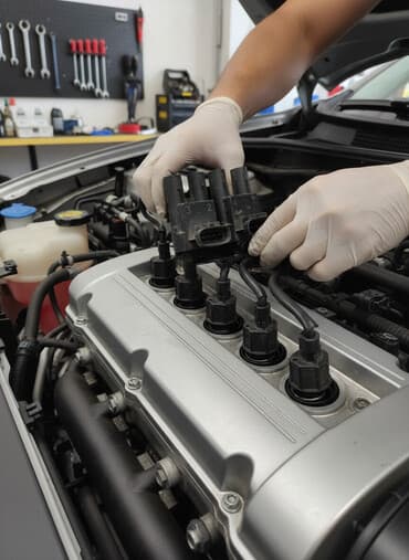 с связи с переездом: Катушка зажигания в сборе на Тойота раум (две сдвоенные катушки) с — 1