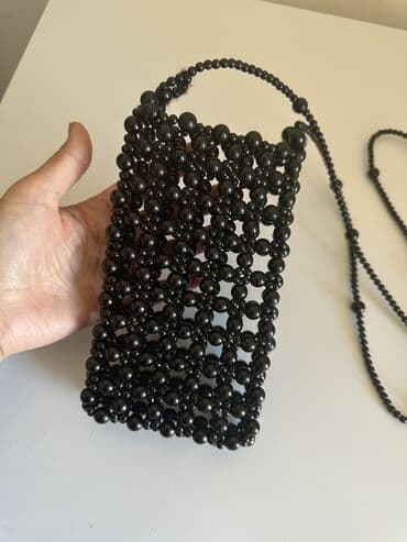 заказать браслет из натуральных камней: Классическая сумка, Материал: Бусины, Женские, Новый — 3