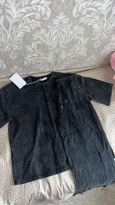 puma толстовки: Цена договорная Комплект из джинсового трикотажа в стиле washed — 1