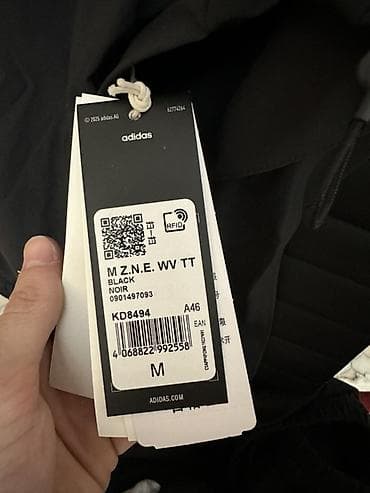 Личные вещи: Мужской спортивный костюм, M, Adidas, Новый, цвет - Черный, Платная доставка — 2