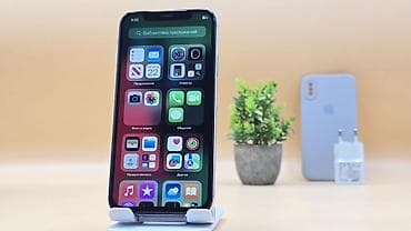 x 256: IPhone X, Б/у, 64 ГБ, Белый, Зарядное устройство, Чехол, 100 % — 6