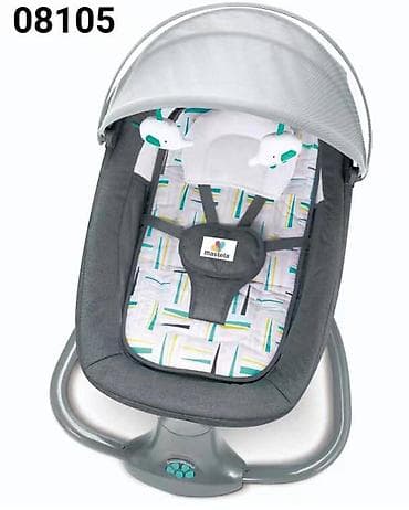 chicco echo: Электрокачели-шезлонг Mastela 08105 для новорождённых - Комфортное — 1