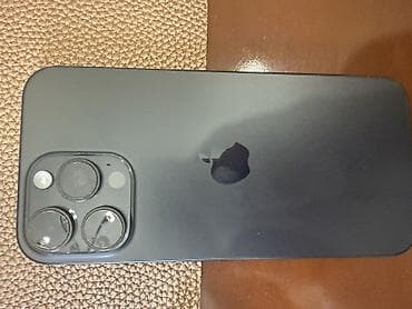 IPhone 16 Pro Max, Б/у, 256 ГБ, Blue Titanium, Защитное стекло, Чехол, Коробка, 91 %