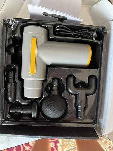 Массажный пистолет (Massage Gun) с насадками Комплектация: -
