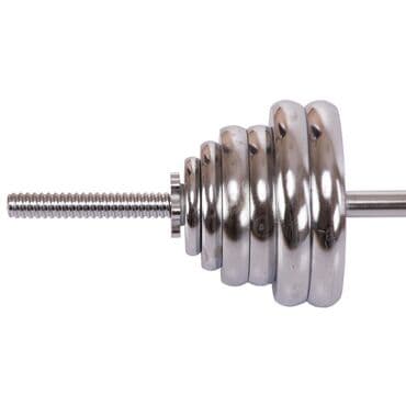 гантели наборные хромированные: Набор гантелей + штанга York Fitness 50 кг Штанга York Fitness — 9