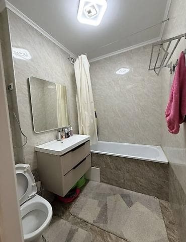 sky: 4 комнаты, 106 м², Кок-Жар мкр 106 серия улучшенная, 9 этаж, Дизайнерский ремонт — 8