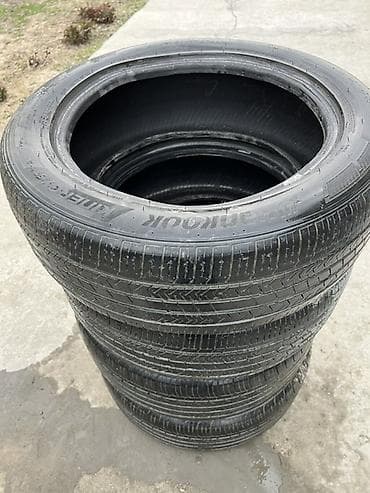 Шины 215 / 55 / R 17, Лето, Б/у, Комплект, Легковые, Корея, Hankook — 1