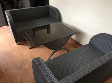 купить мебель из искусственного ротанга бу: Бакча эмерек комплекти — 2