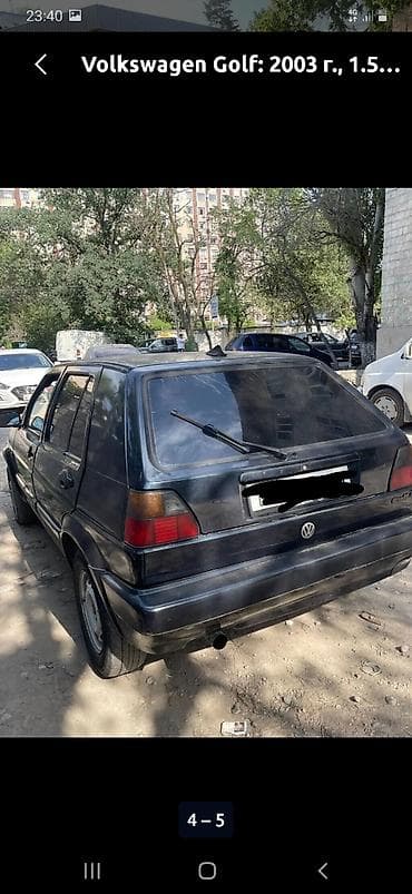 mb 220: Volkswagen Golf: 2003 г., Автомат, Хэтчбэк — 3