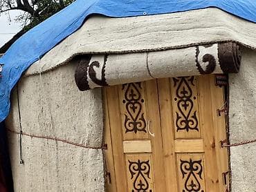 ловушка для рыб: Юрта традиционная кочевая - Конструкция: разборная деревянная — 4