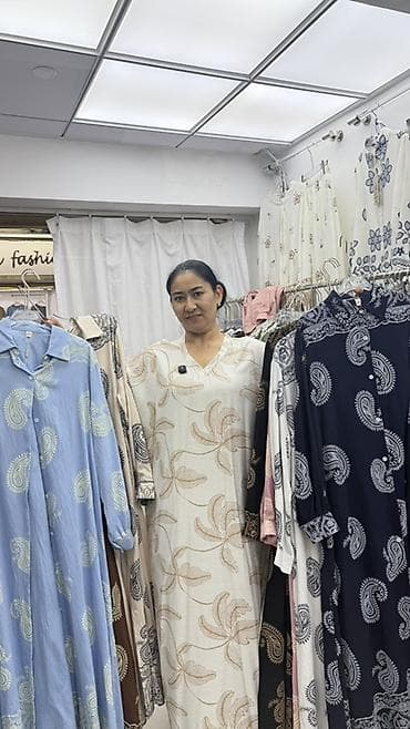 oversize: Летние женские платья свободного кроя - Модели: удлинённые — 4