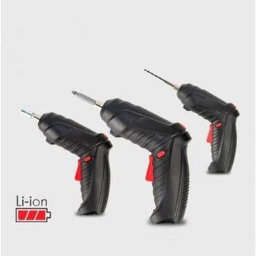 набор рожковых ключей: Мини шуруповерт Отвертка аккумуляторная 47 элементов Электроотвертка — 4