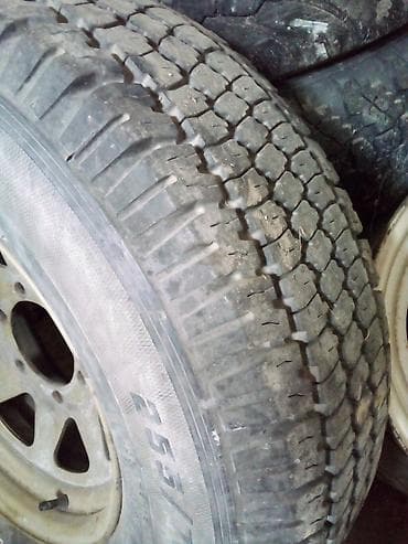 калпак для мерседес: Колеса в сборе 255 / 75 / R 15, Всесезонная, Внедорожные (АТ/МТ), Железные, отверстий - 6 — 3