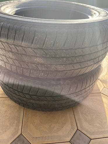 Шиналар 265 / 60 / R 18, All-season, Колдонулган, Комплект, Жол тандабастар (АТ/МТ), Thailand, Bridgestone — 1