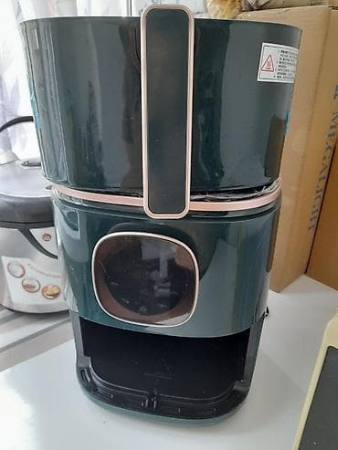 iphon 8 plus: Аэрогриль (фритюрница без масла) BENBO - Вместительная чаша-корзина — 3