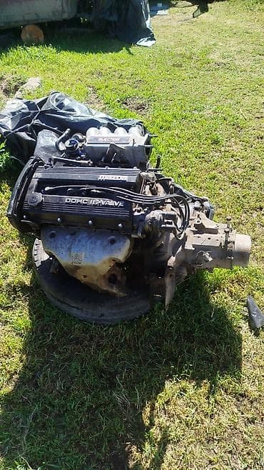 Двигатель Mazda 323 (BG) 1.8 DOHC 16V с впрыском (Injection), в сборе