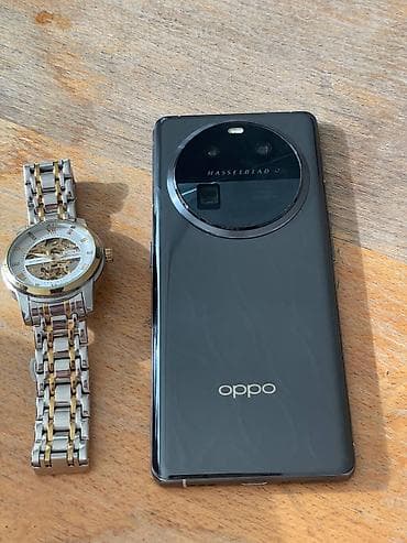 Oppo Find X6, Б/у, 256 ГБ, цвет - Черный, 2 SIM