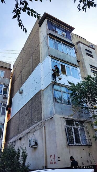 утепление домов фасадов: Утепление балкона, лоджии, Утепление потолоков, Утепление окон | Утепление квартиры, Утепление дома | Пенополистирол, Пенопласт, Базальт Больше 6 лет опыта — 5