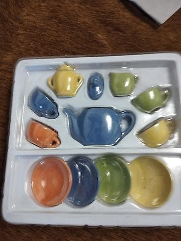 детские посуды: Детская посуда, новая. Керамический (стеклянный) набор,как настоящая — 3