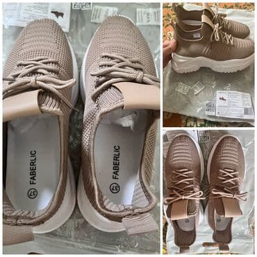 женские брендовые туфли недорого: Кроссовки женские от Фаберлик 37размер абсолютно новая. Цена 1500. Мкр — 1