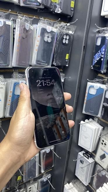 IPhone Xr, 64 ГБ, Белый, Защитное стекло, 100 %